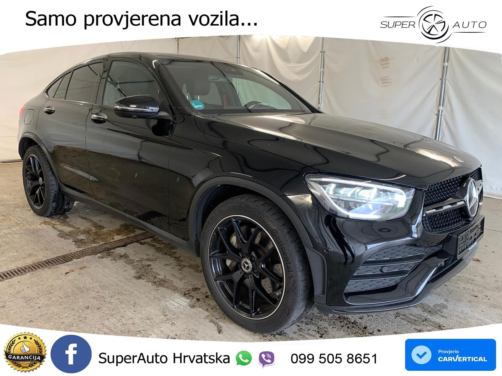 Mercedes GLC Coupe 220d (194 KS) 4MATIC G-TRONIC LED+GR SJED+ACC