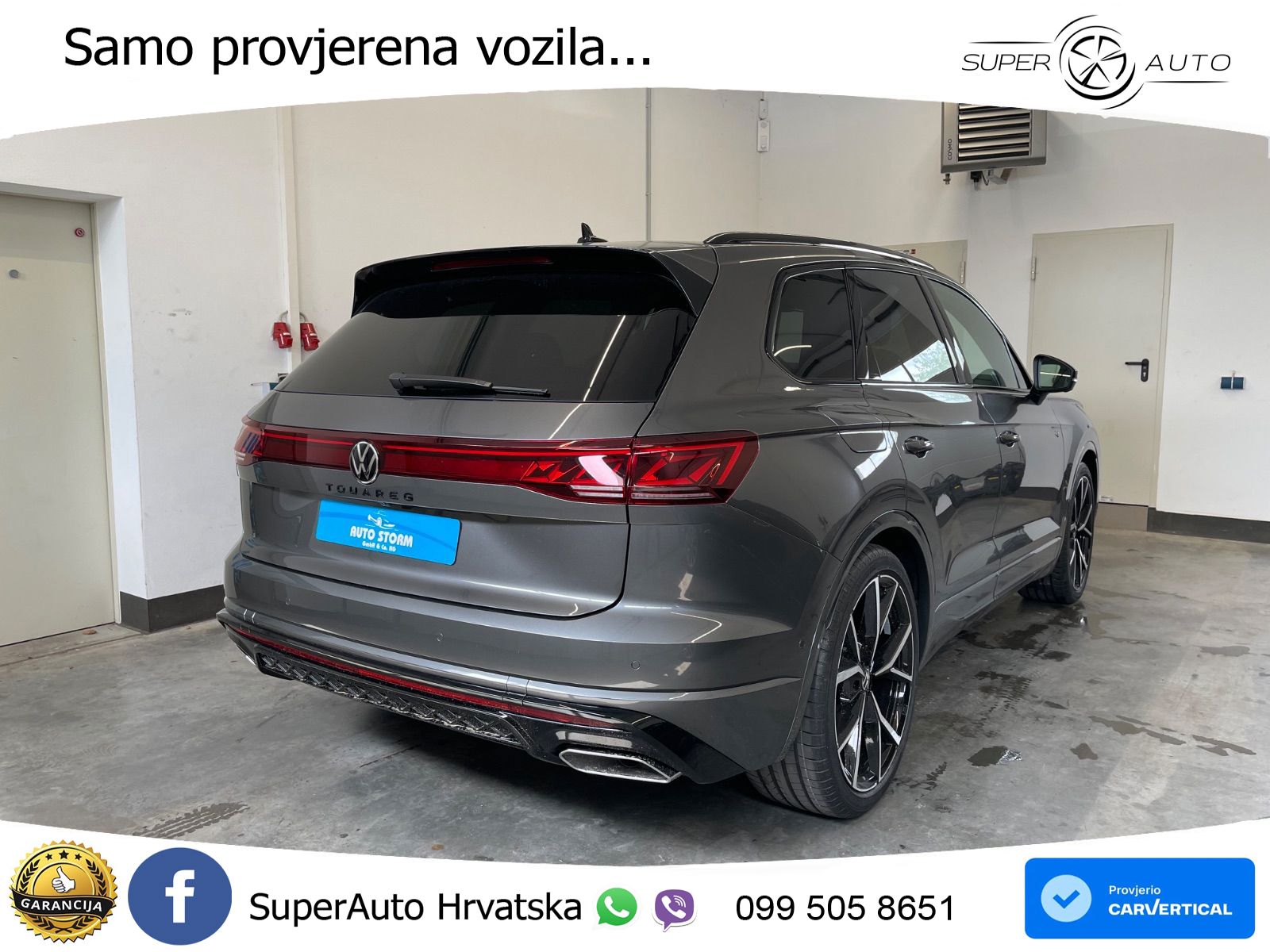 Volkswagen Touareg 3.0 V6 TDI (286 KS) 4MOTION Tiptronic ZRAČNI+ACC+GR SJED+KAM+PANO