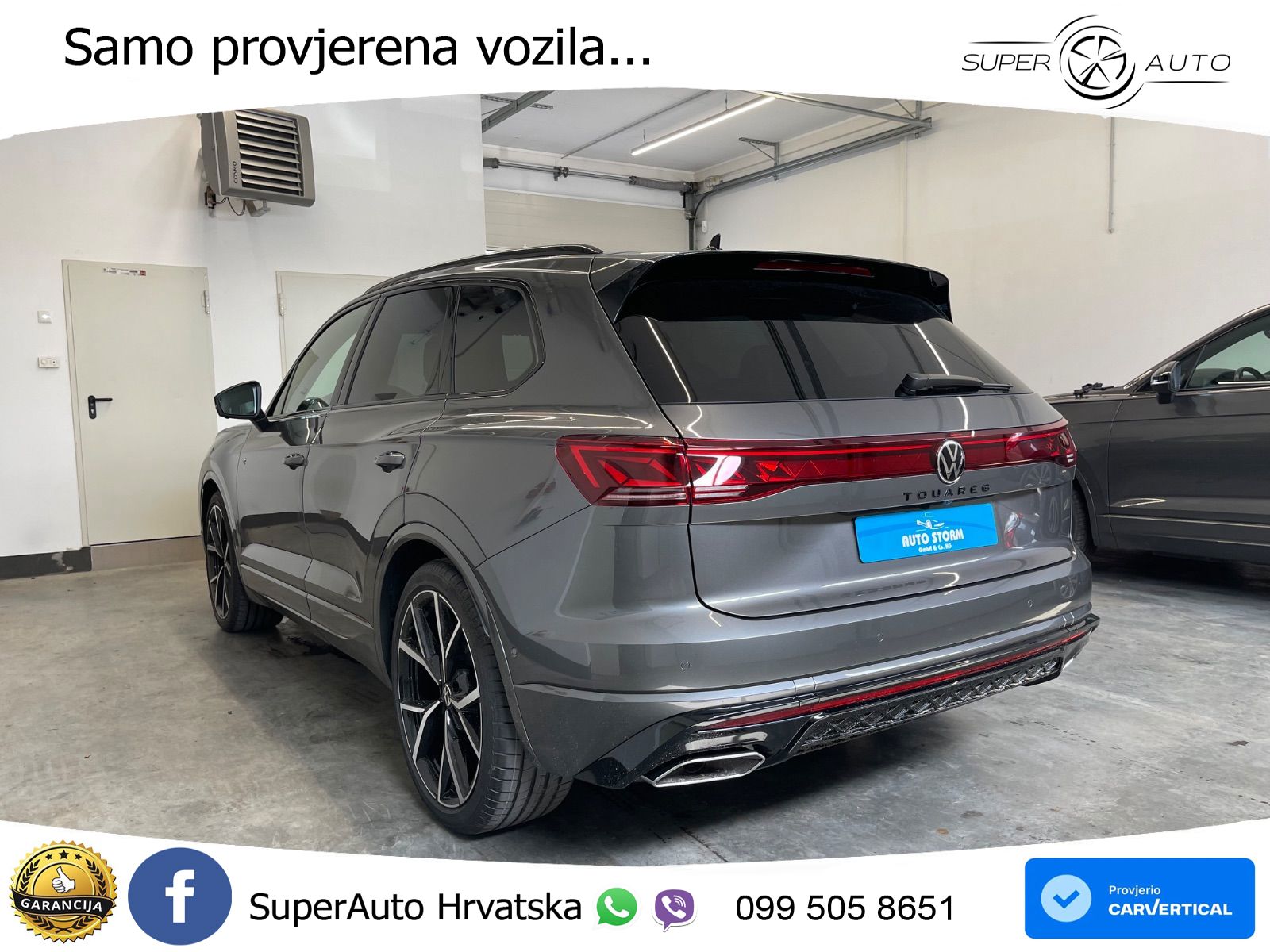 Volkswagen Touareg 3.0 V6 TDI (286 KS) 4MOTION Tiptronic ZRAČNI+ACC+GR SJED+KAM+PANO