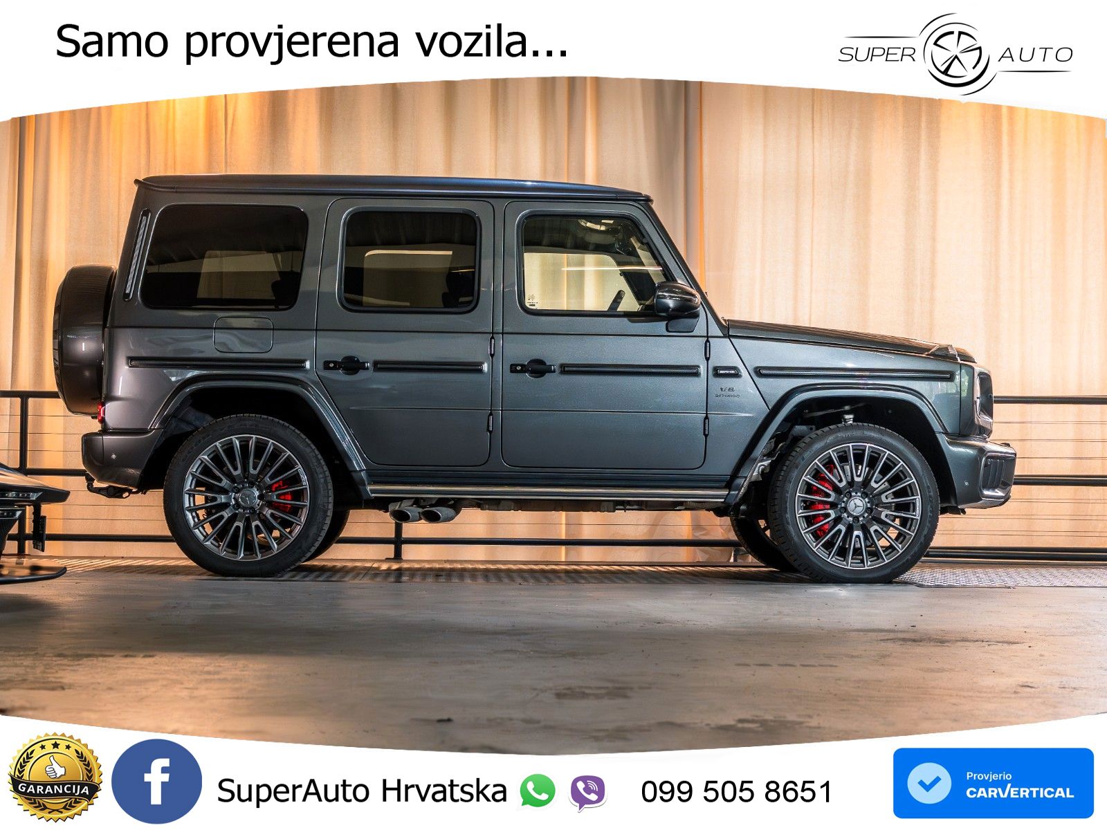 Mercedes AMG G 63 Long V8 (585 KS) 4MATIC 9G-TRONIC AMG SPEEDSHIFT TCT Manufaktur