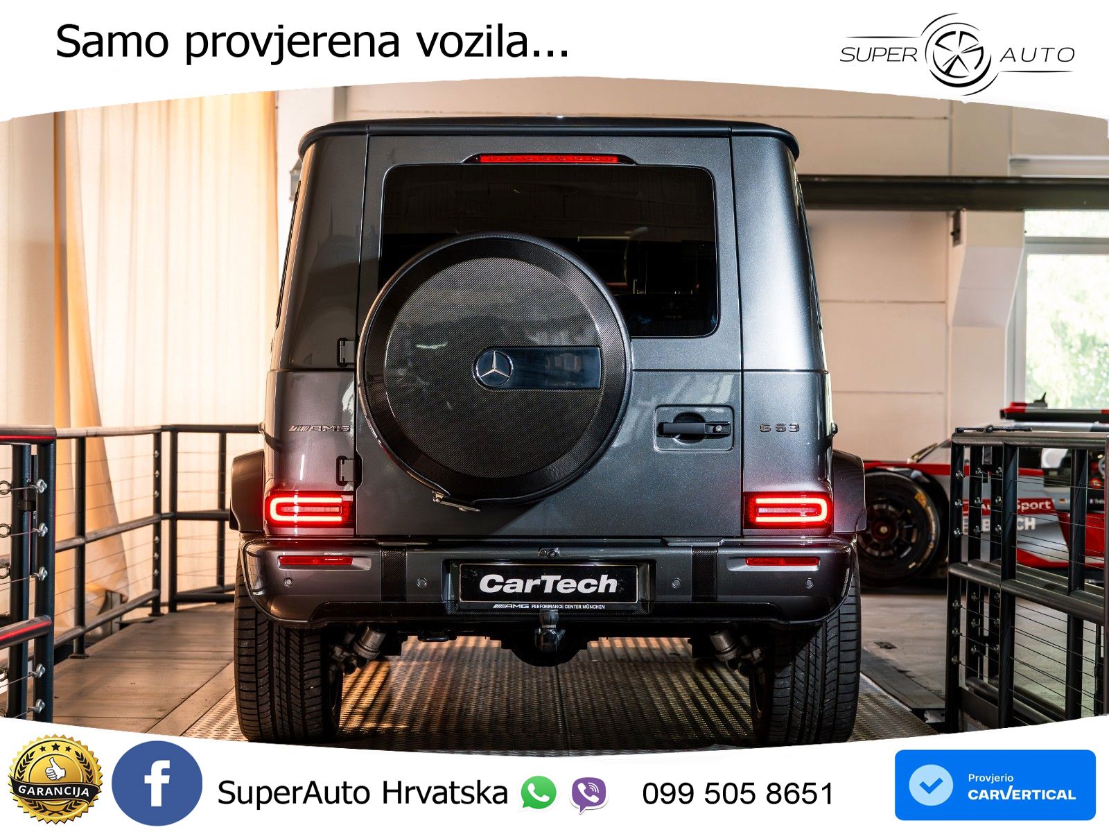 Mercedes AMG G 63 Long V8 (585 KS) 4MATIC 9G-TRONIC AMG SPEEDSHIFT TCT Manufaktur