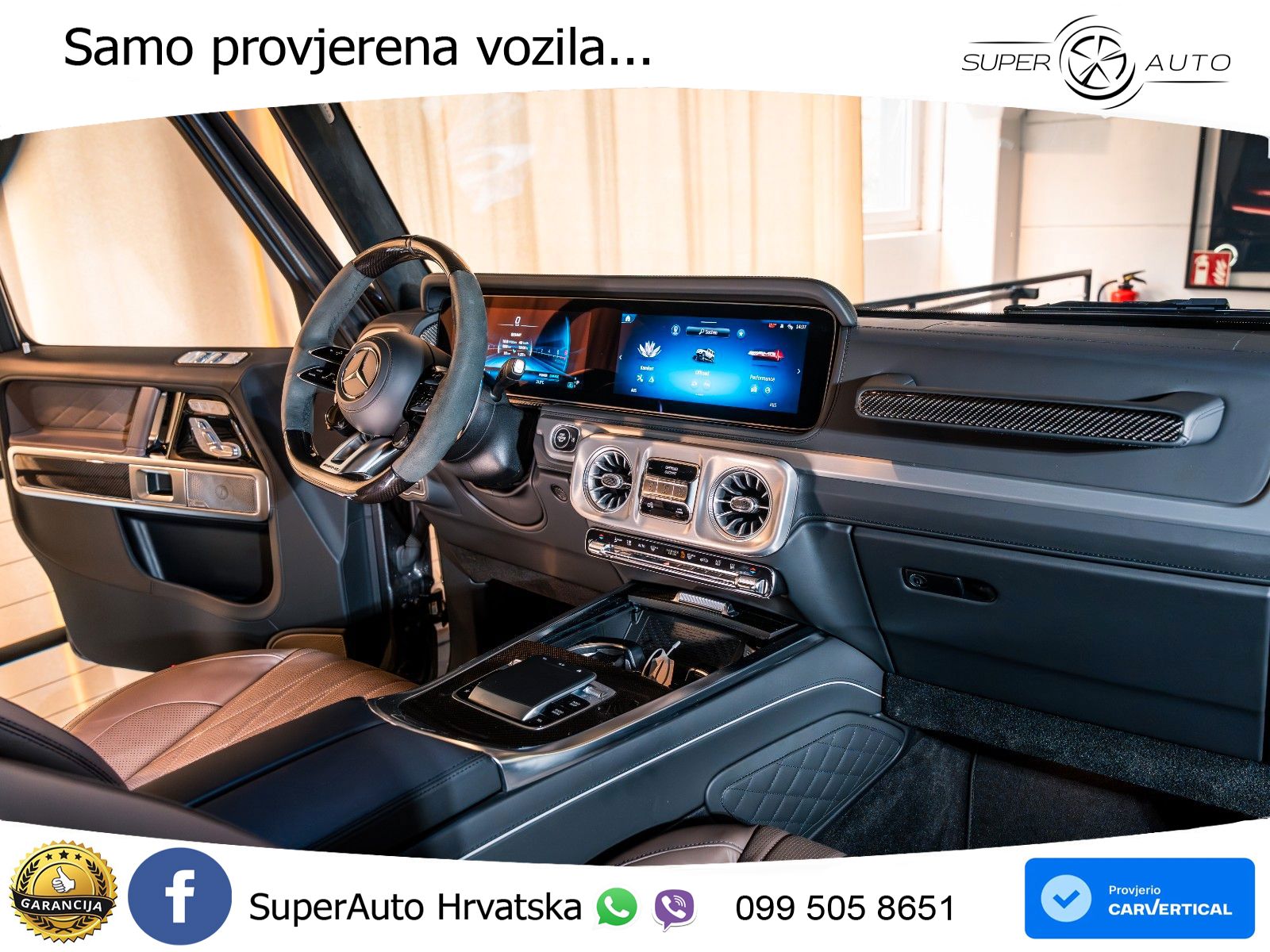 Mercedes AMG G 63 Long V8 (585 KS) 4MATIC 9G-TRONIC AMG SPEEDSHIFT TCT Manufaktur