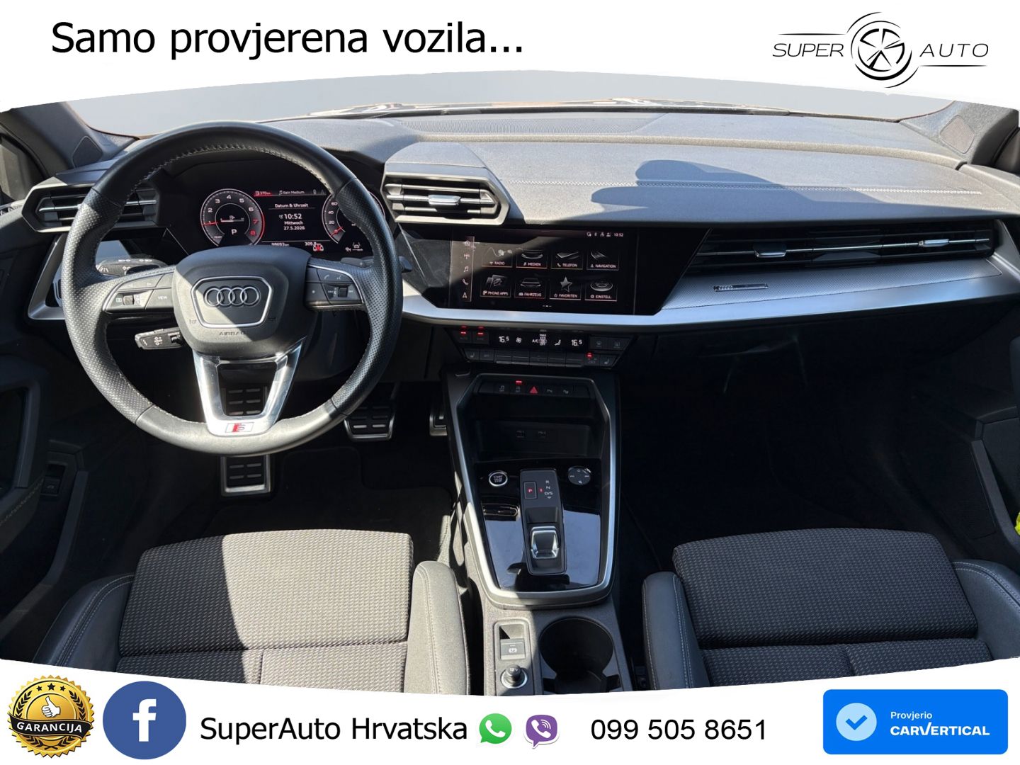 Audi A3 35 TFSI (150 KS) S tronic S line LED+GR SJED+ACC
