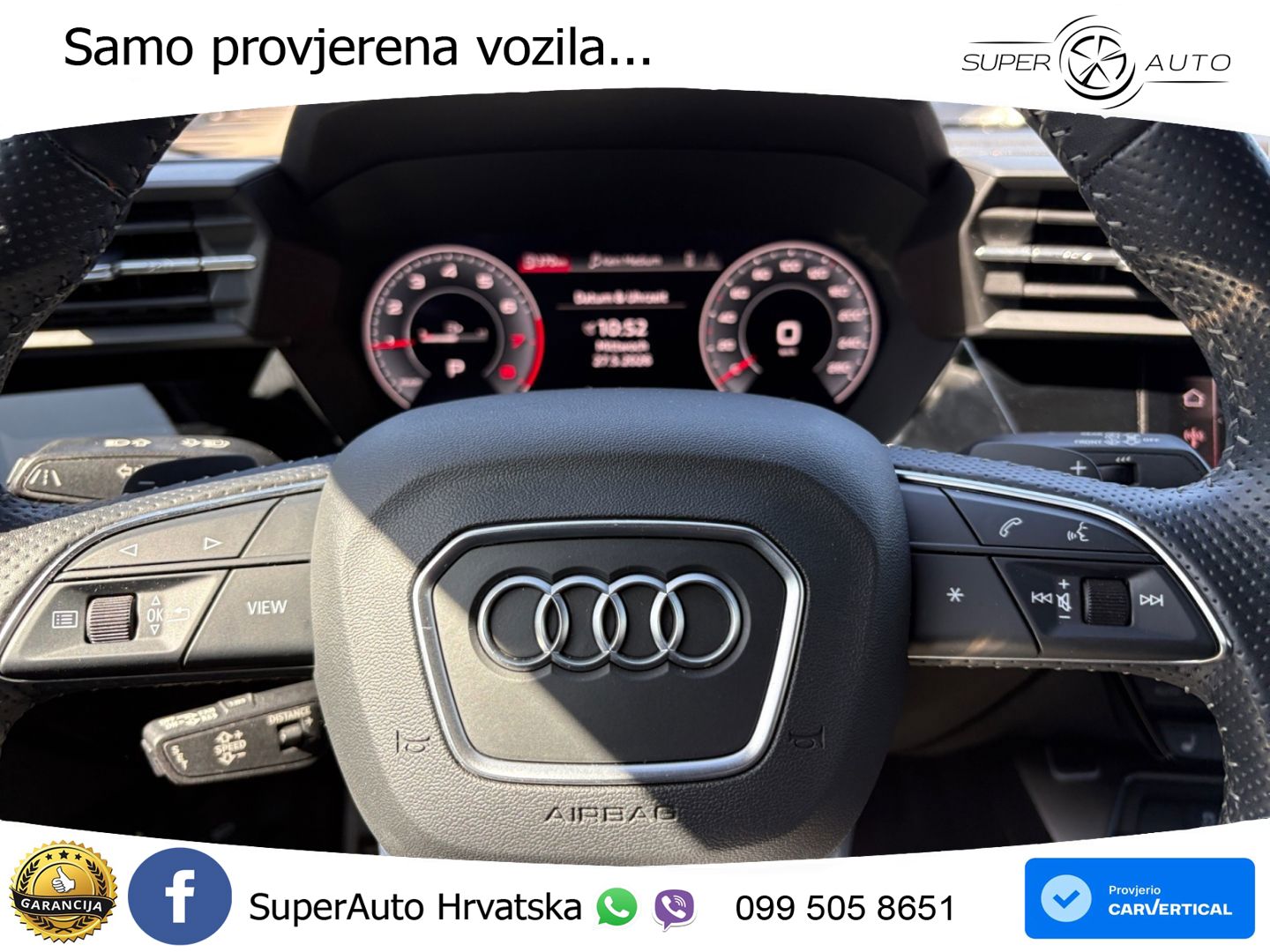 Audi A3 35 TFSI (150 KS) S tronic S line LED+GR SJED+ACC