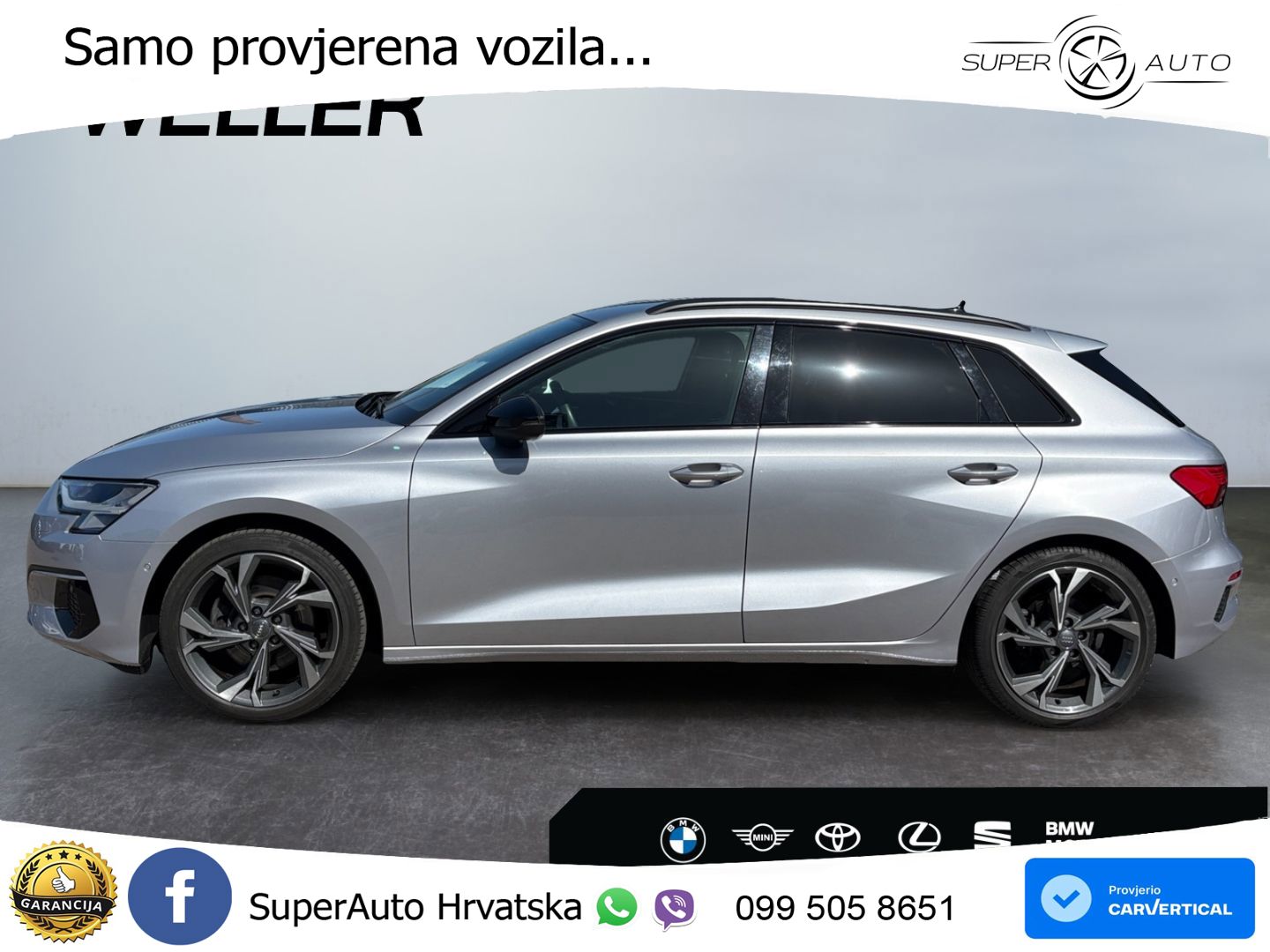 Audi A3 35 TFSI (150 KS) S tronic S line LED+GR SJED+ACC