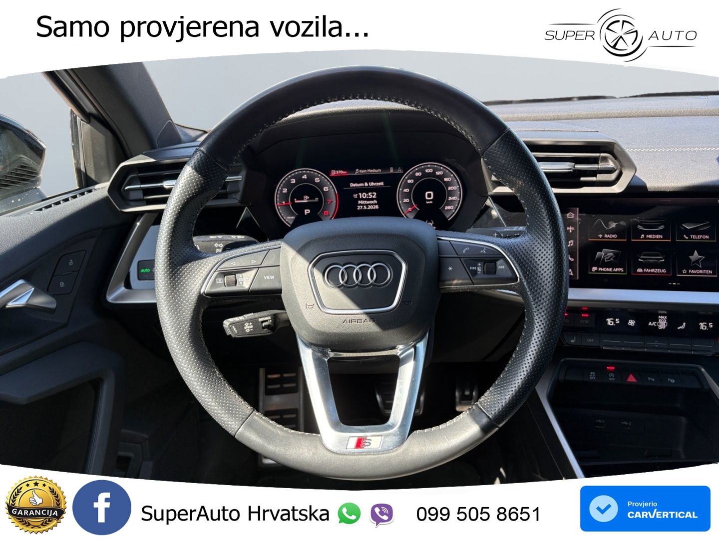 Audi A3 35 TFSI (150 KS) S tronic S line LED+GR SJED+ACC
