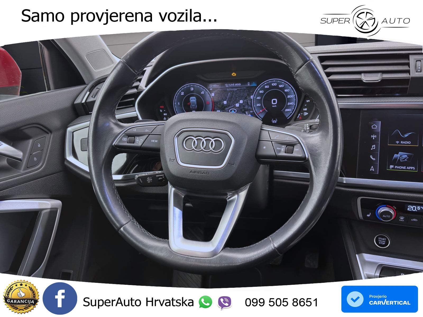 Audi Q3 40 TDI (200 KS) quattro S tronic LED+GR SJED+ACC