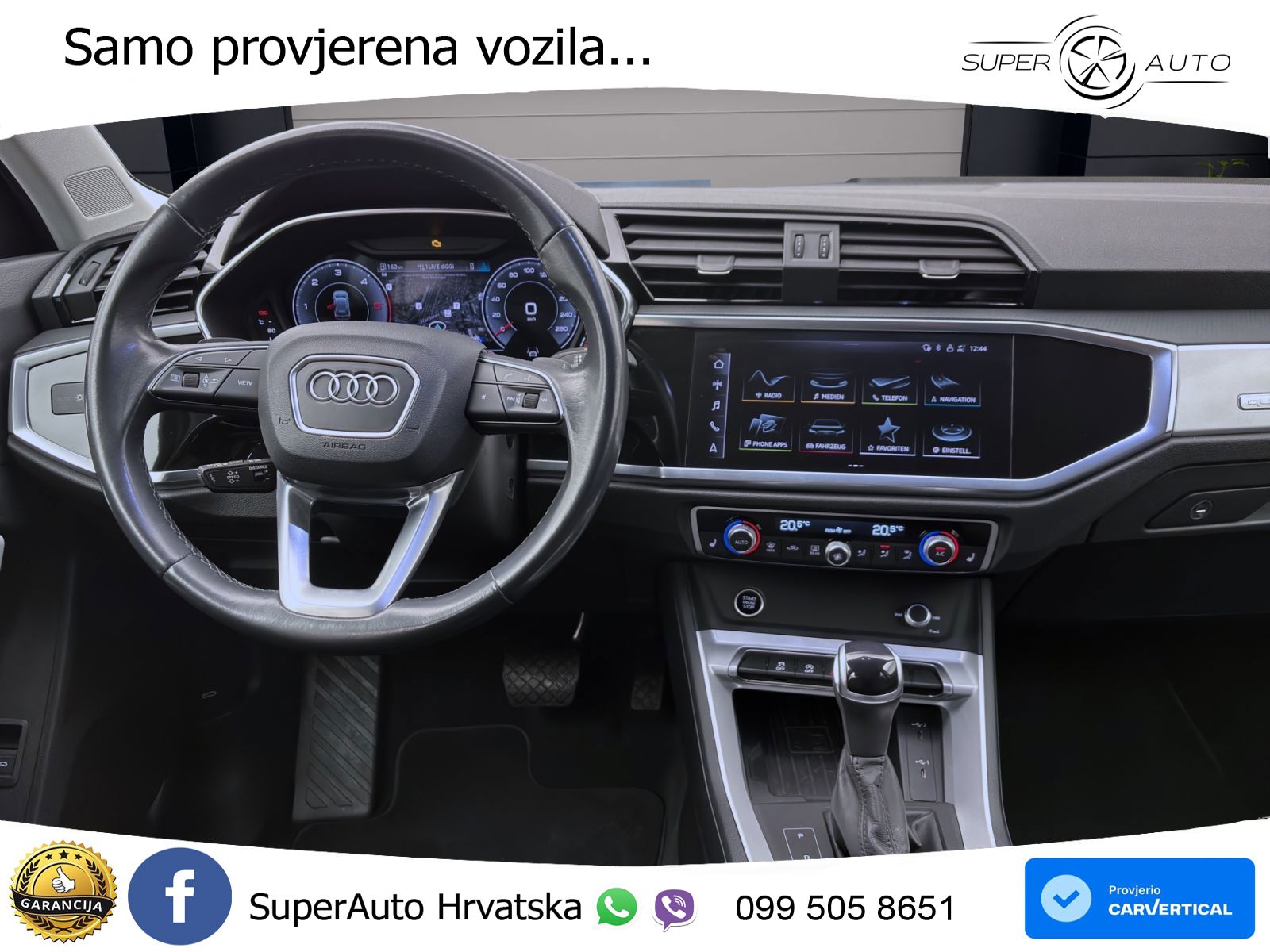 Audi Q3 40 TDI (200 KS) quattro S tronic LED+GR SJED+ACC