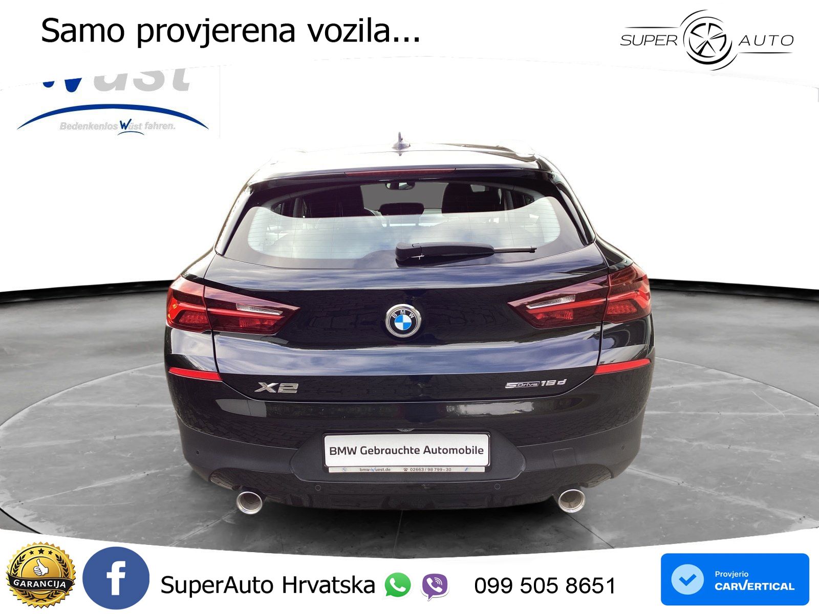 BMW X2 sDrive18d Steptronic Advantage