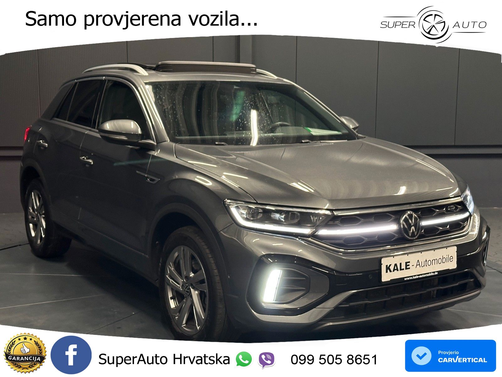 Volkswagen T-Roc I 2.0 TDI (150 KS) DSG LED+GR SJED+ACC
