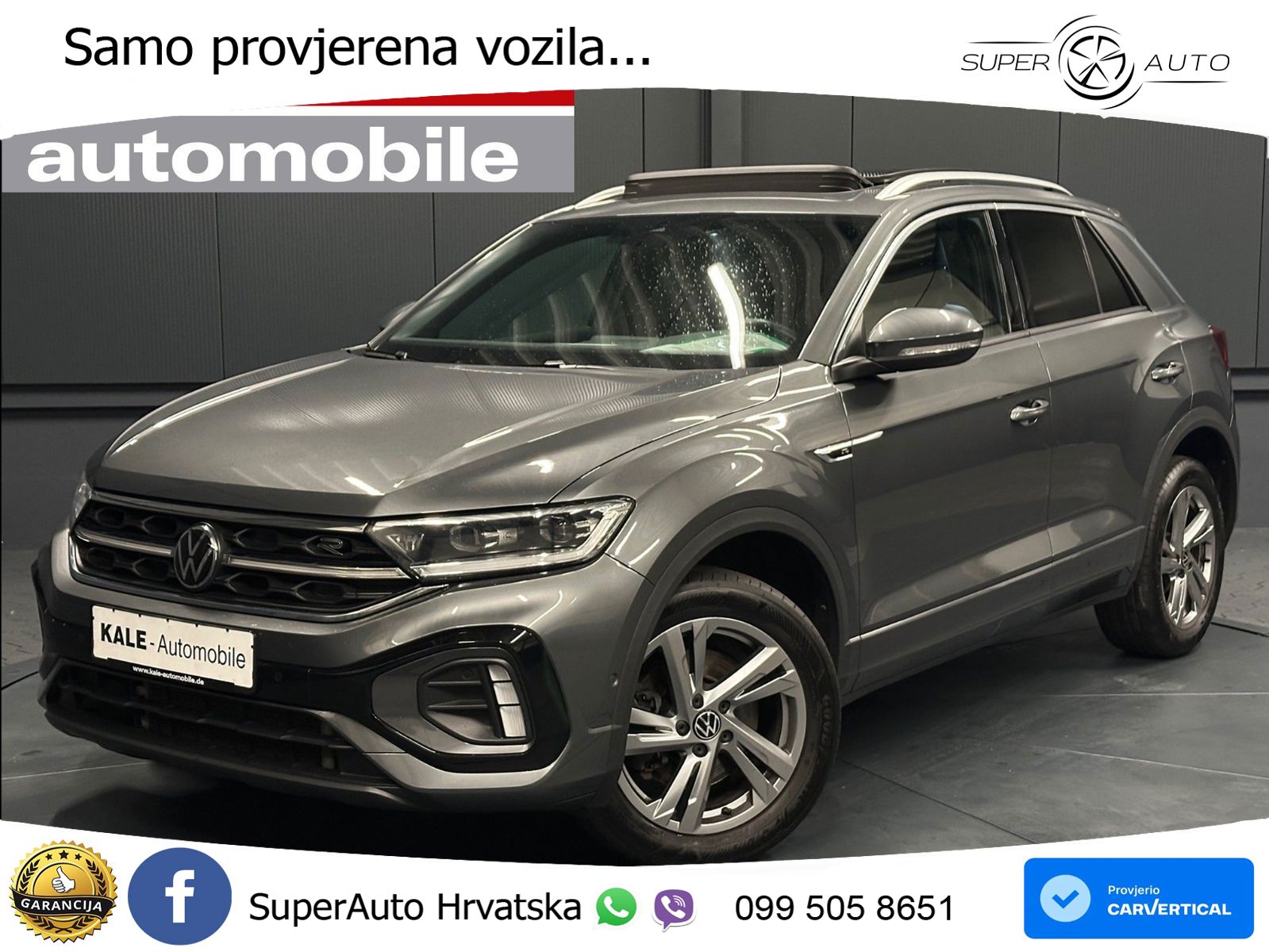 Volkswagen T-Roc I 2.0 TDI (150 KS) DSG LED+GR SJED+ACC