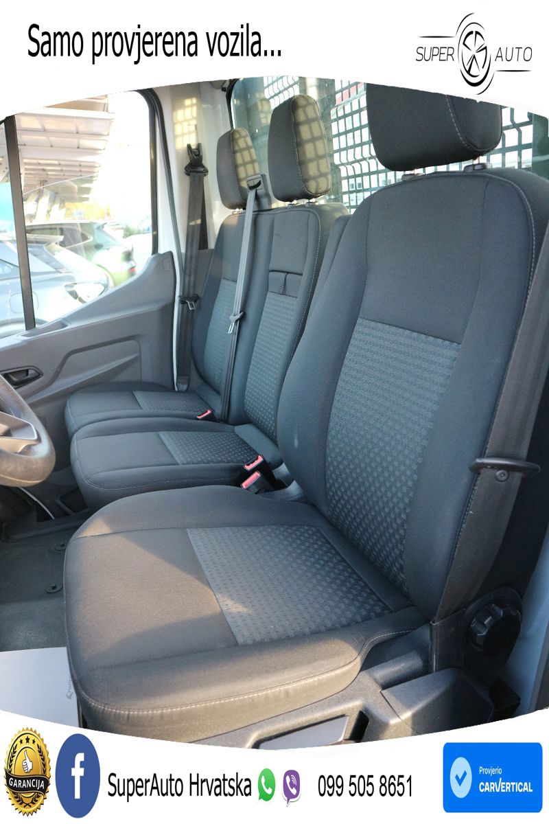 Ford Transit Kipper Zwillingsbereifung AHK 170 KS