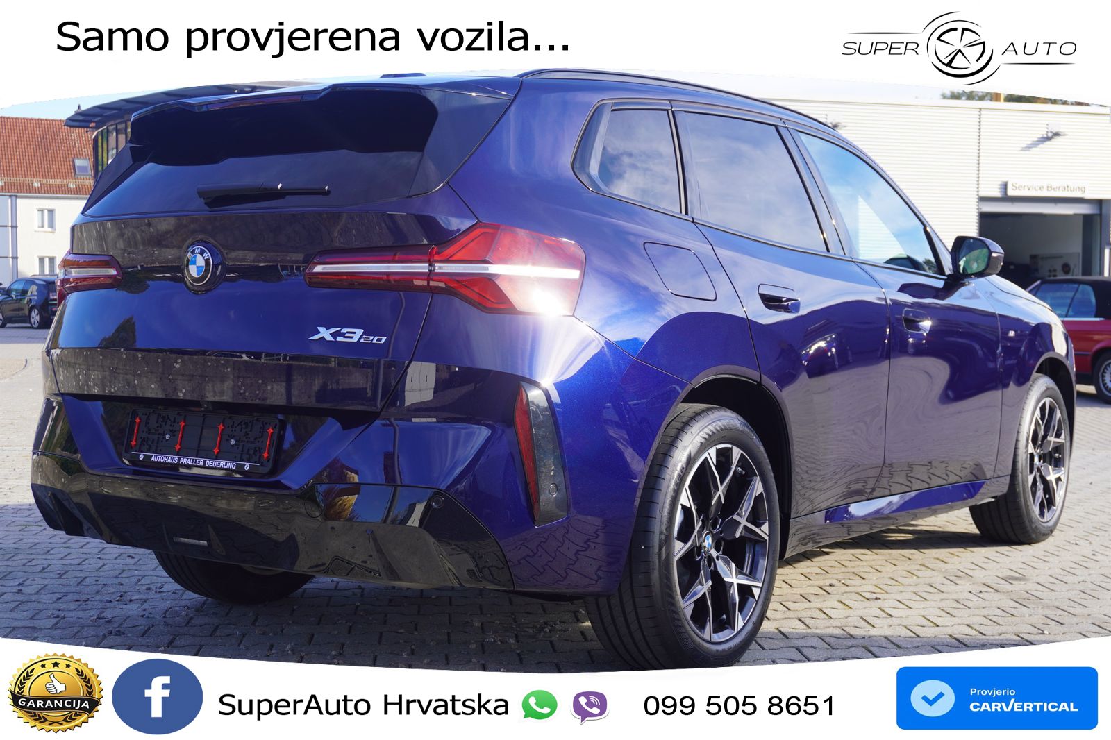 BMW X3 20 xDrive Steptronic M Sport LED+GR SJED+ACC