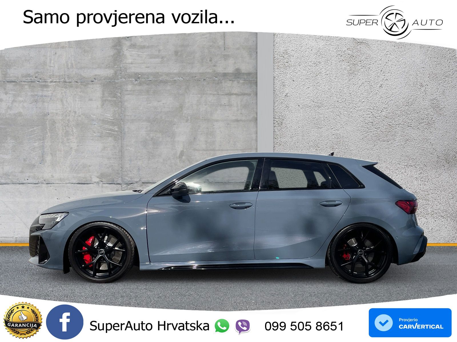 Audi RS3 Sedan 2.5 TFSI (400 KS) quattro S tronic LED+GR SJED+ACC
