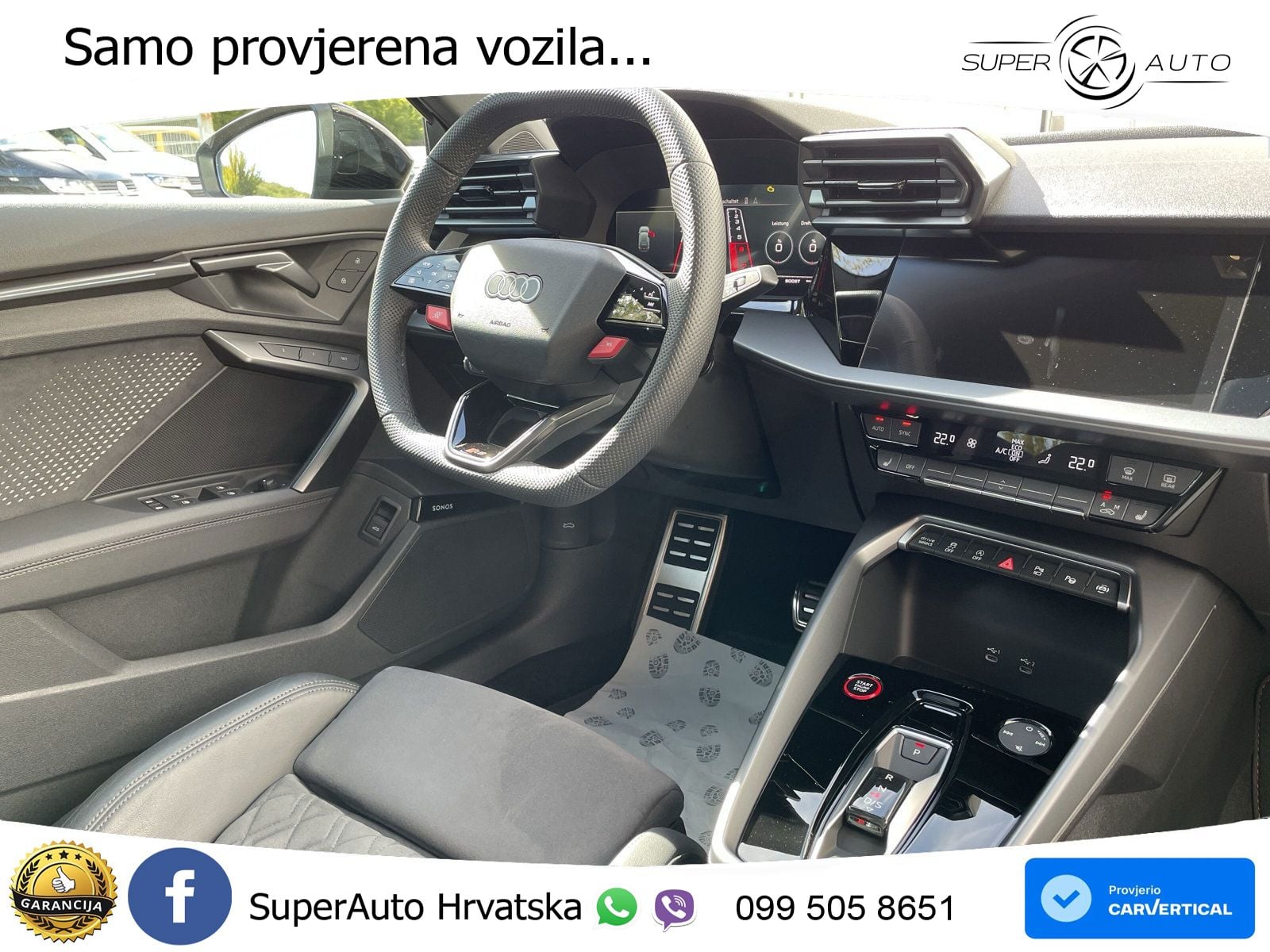 Audi RS3 Sedan 2.5 TFSI (400 KS) quattro S tronic LED+GR SJED+ACC