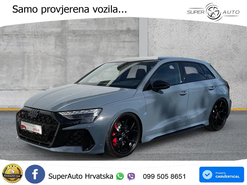 Audi RS3 Sedan 2.5 TFSI (400 KS) quattro S tronic LED+GR SJED+ACC