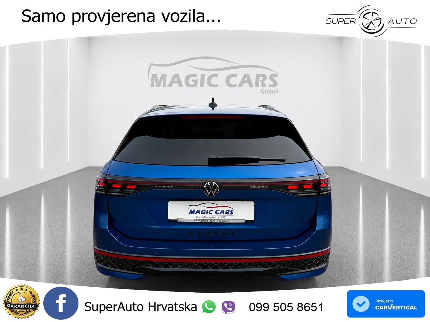 Volkswagen Passat Variant 2.0 TSI (265 KS) 4MOTION DSG R-Line LED+GR SJED+ACC