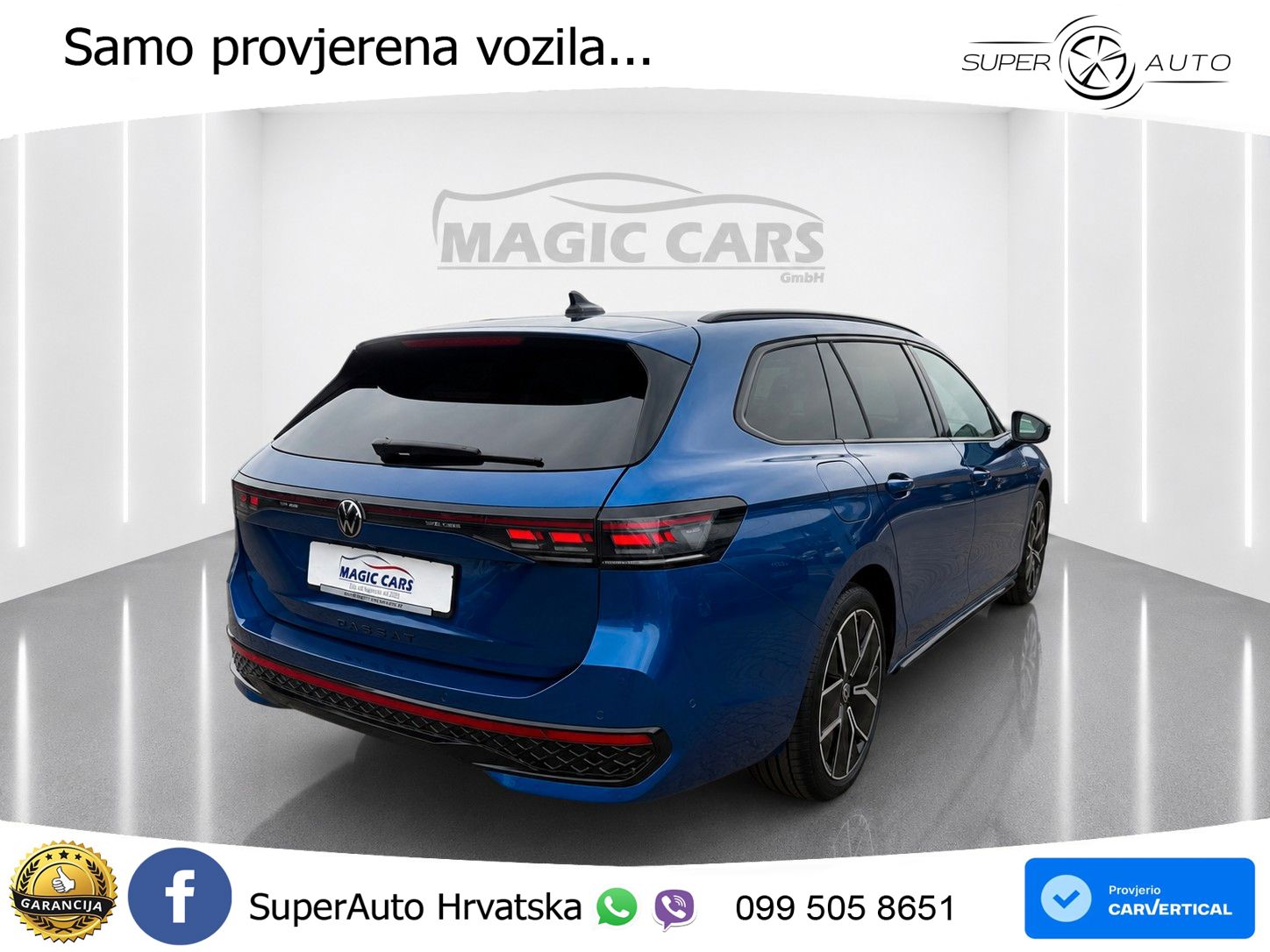 Volkswagen Passat Variant 2.0 TSI (265 KS) 4MOTION DSG R-Line LED+GR SJED+ACC