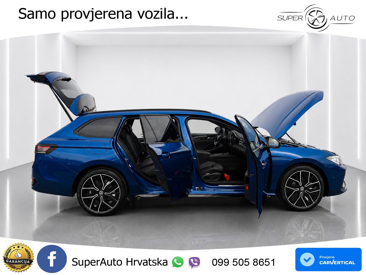 Volkswagen Passat Variant 2.0 TSI (265 KS) 4MOTION DSG R-Line LED+GR SJED+ACC