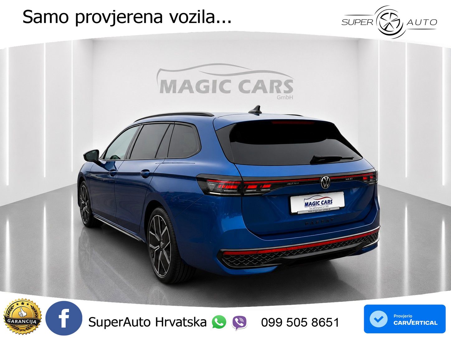 Volkswagen Passat Variant 2.0 TSI (265 KS) 4MOTION DSG R-Line LED+GR SJED+ACC