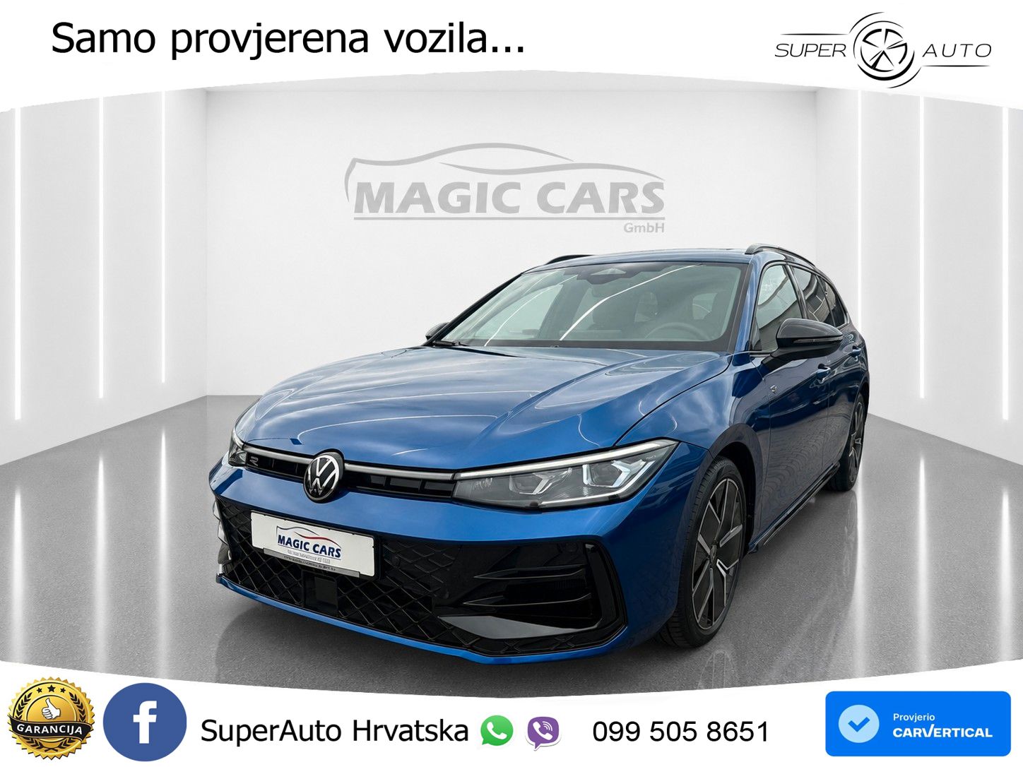 Volkswagen Passat Variant 2.0 TSI (265 KS) 4MOTION DSG R-Line LED+GR SJED+ACC