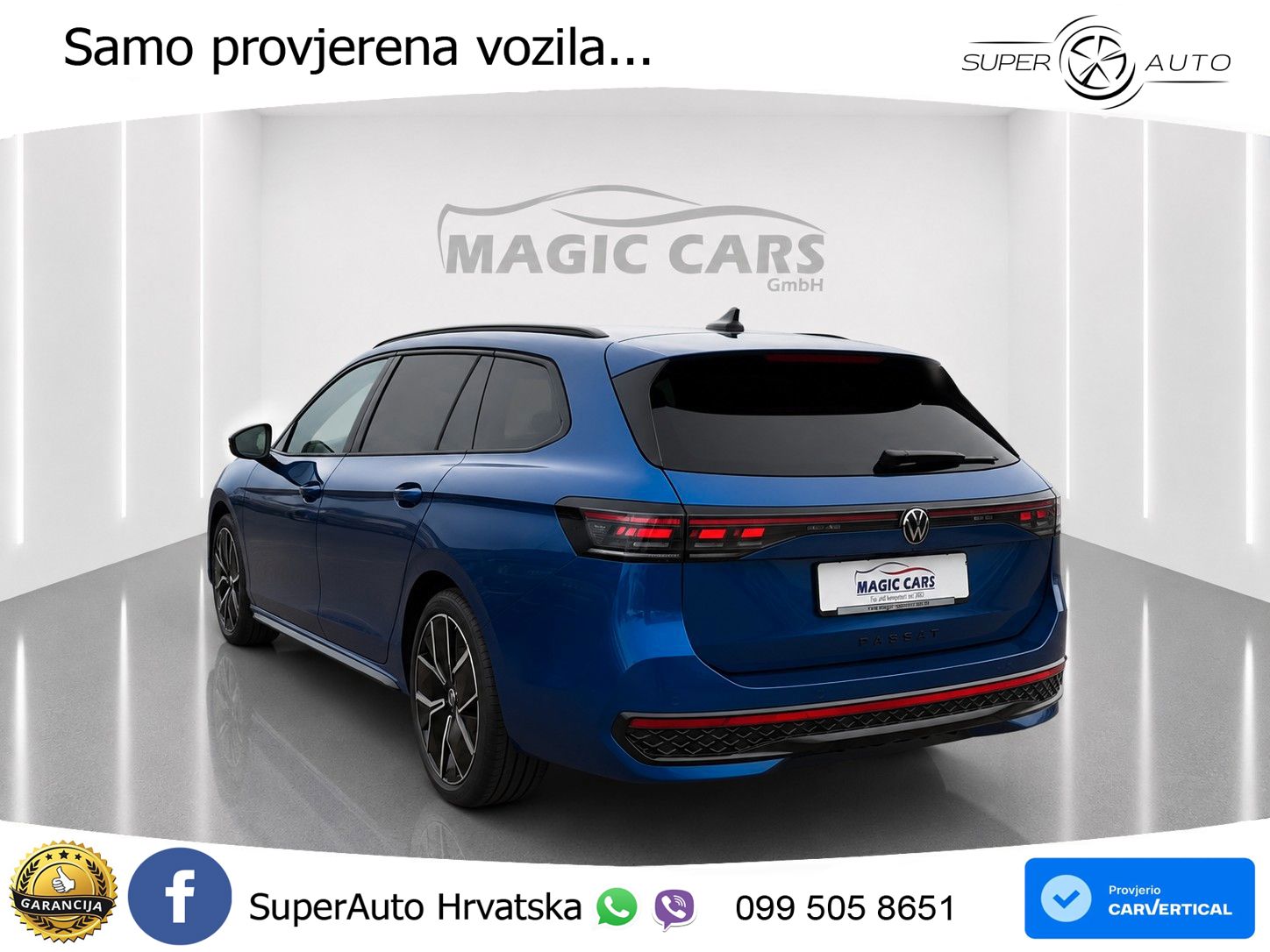 Volkswagen Passat Variant 2.0 TSI (265 KS) 4MOTION DSG R-Line LED+GR SJED+ACC