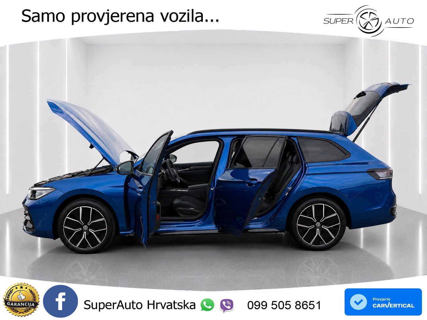 Volkswagen Passat Variant 2.0 TSI (265 KS) 4MOTION DSG R-Line LED+GR SJED+ACC