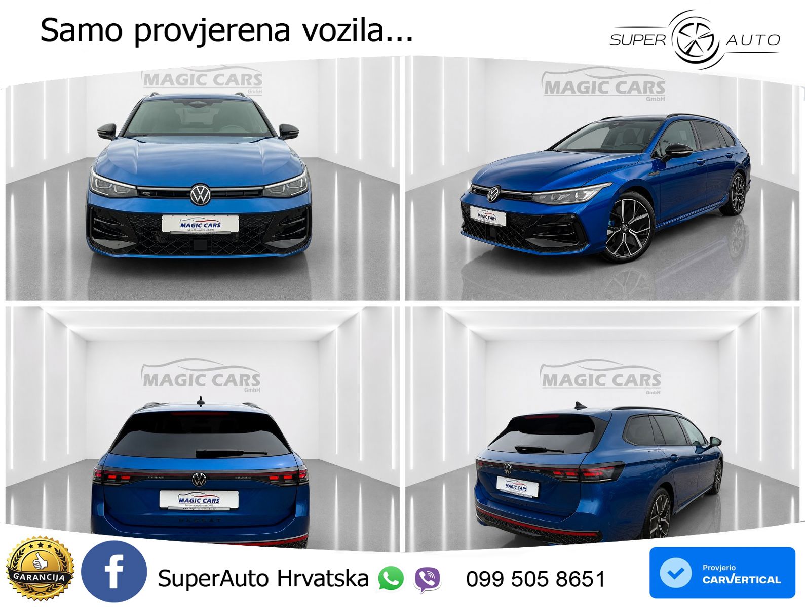 Volkswagen Passat Variant 2.0 TSI (265 KS) 4MOTION DSG R-Line LED+GR SJED+ACC