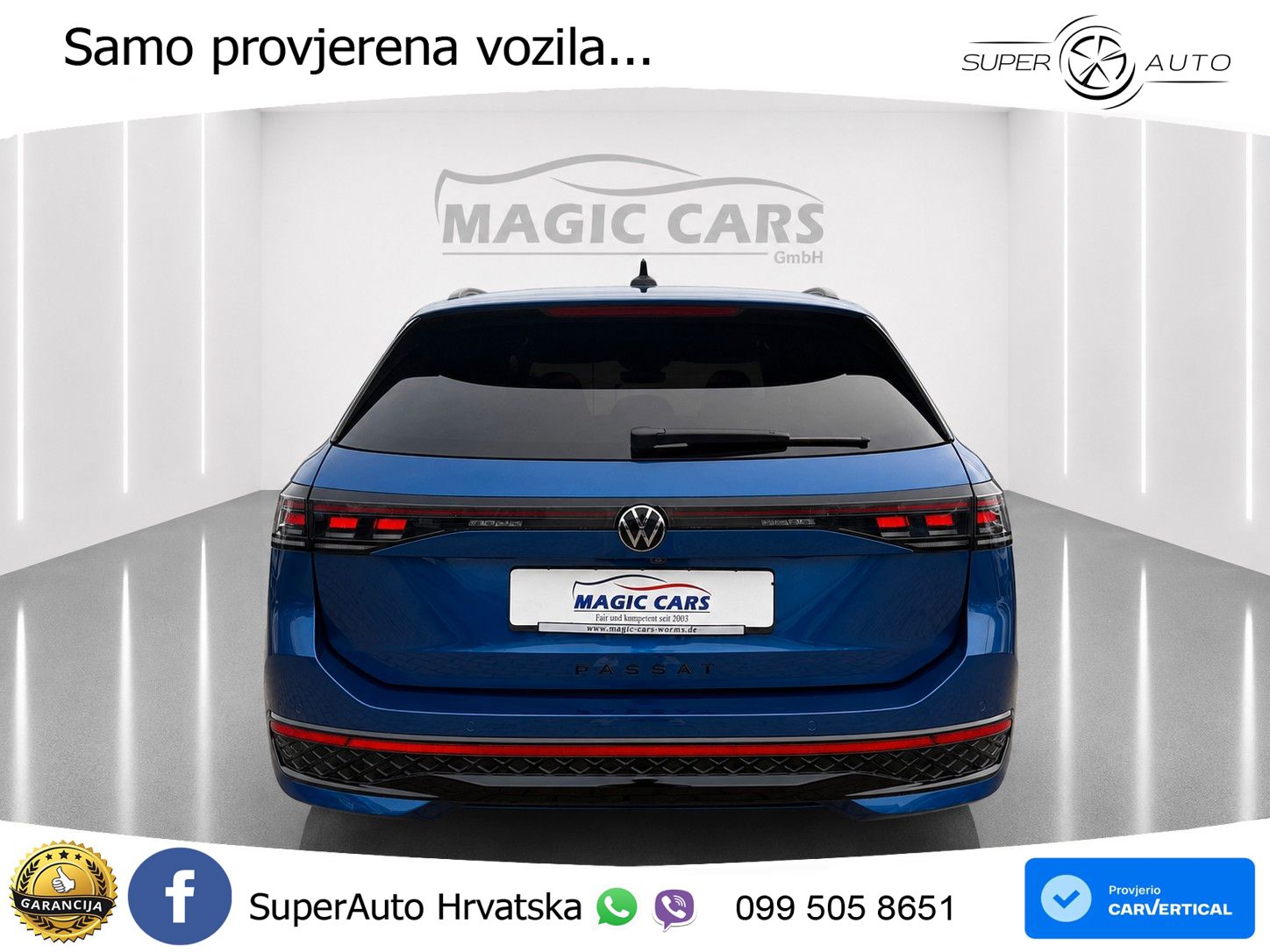 Volkswagen Passat Variant 2.0 TSI (265 KS) 4MOTION DSG R-Line LED+GR SJED+ACC