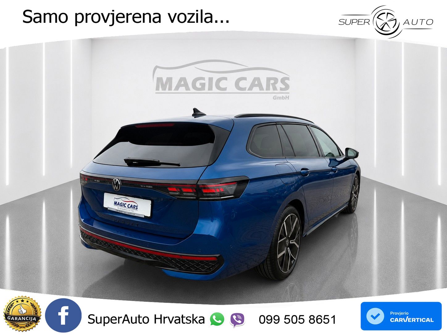 Volkswagen Passat Variant 2.0 TSI (265 KS) 4MOTION DSG R-Line LED+GR SJED+ACC