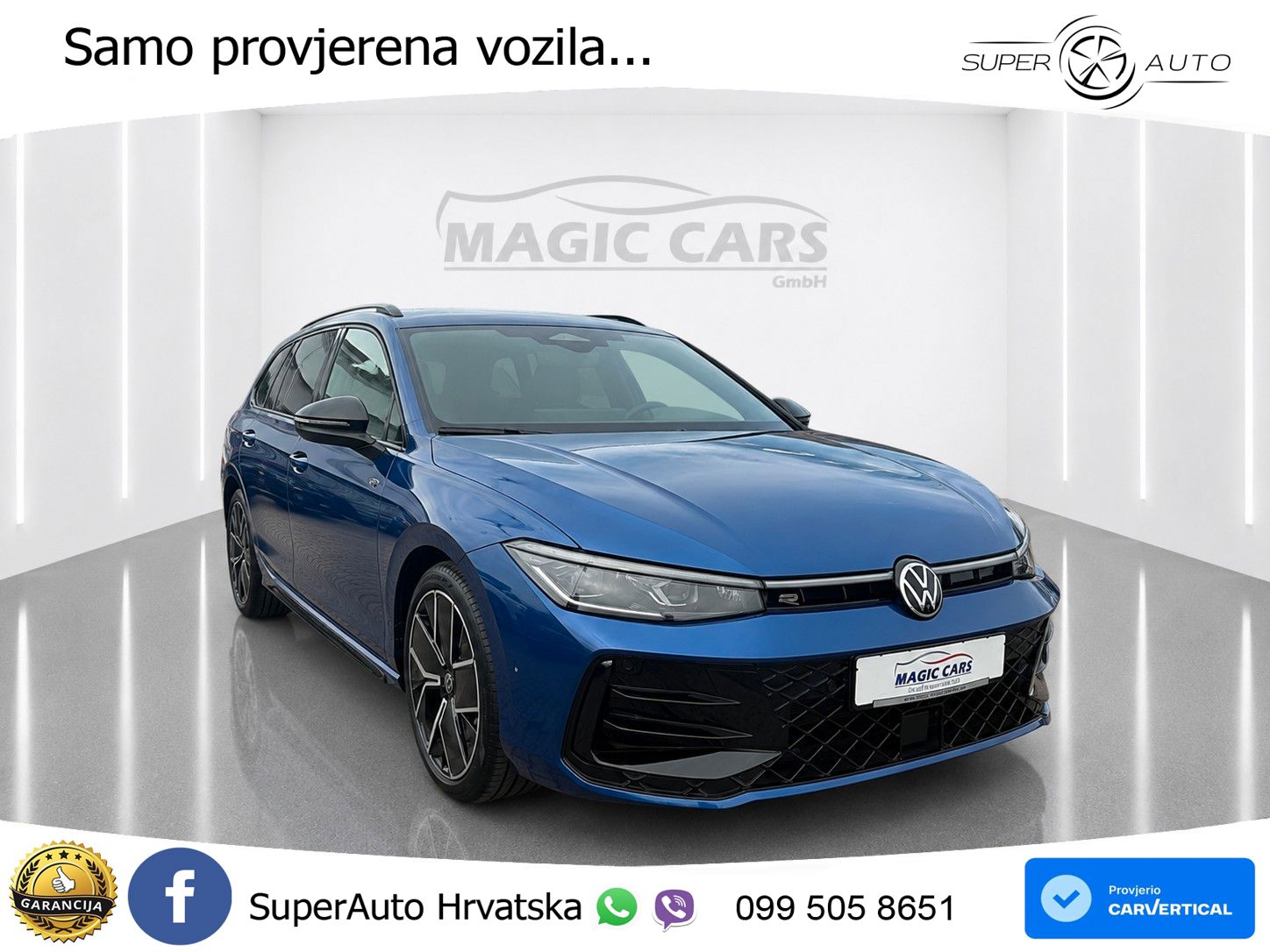 Volkswagen Passat Variant 2.0 TSI (265 KS) 4MOTION DSG R-Line LED+GR SJED+ACC