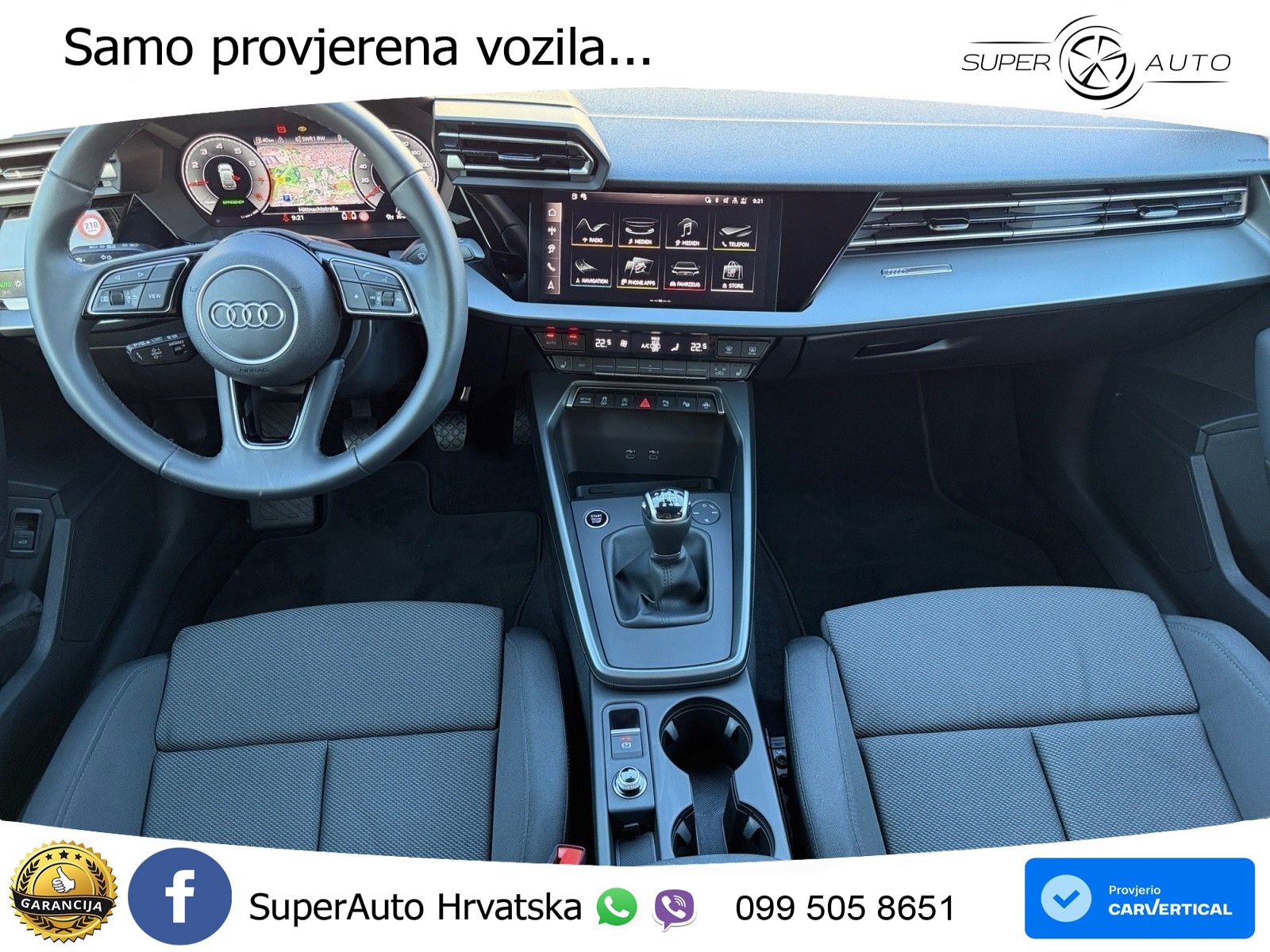 Audi A3 Sportback 30 TFSI (116 KS) LED+GR SJED+ACC