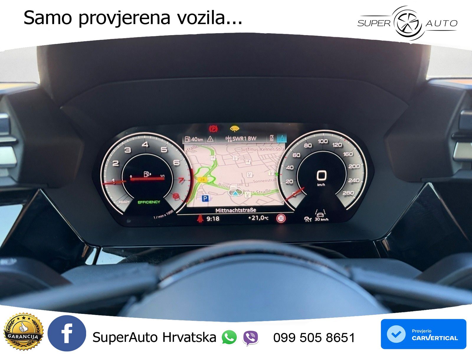 Audi A3 Sportback 30 TFSI (116 KS) LED+GR SJED+ACC