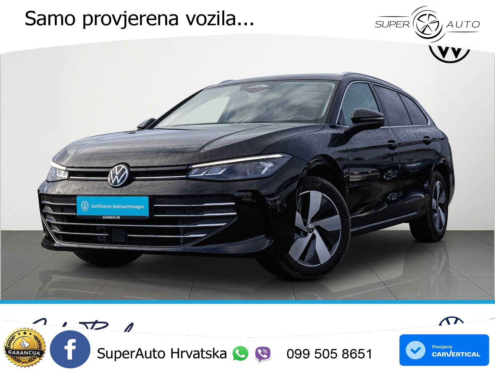 Volkswagen Passat Variant 1.5 eTSI (150 KS) DSG Business LED+GR SJED+ACC