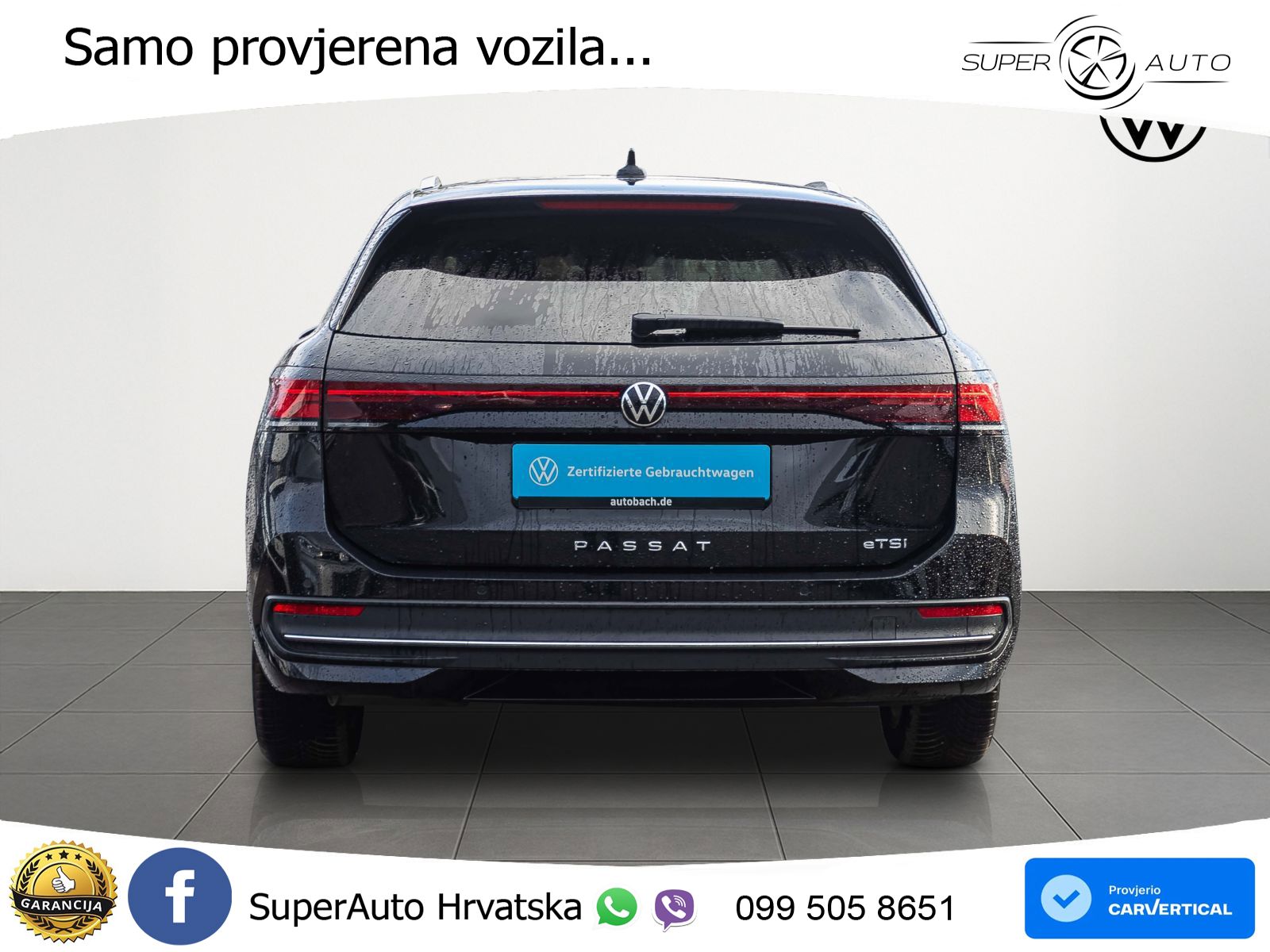 Volkswagen Passat Variant 1.5 eTSI (150 KS) DSG Business LED+GR SJED+ACC