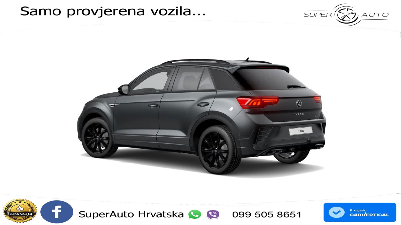 Volkswagen T-Roc I 2.0 TSI (190 KS) 4M DSG LED+GR SJED+ACC