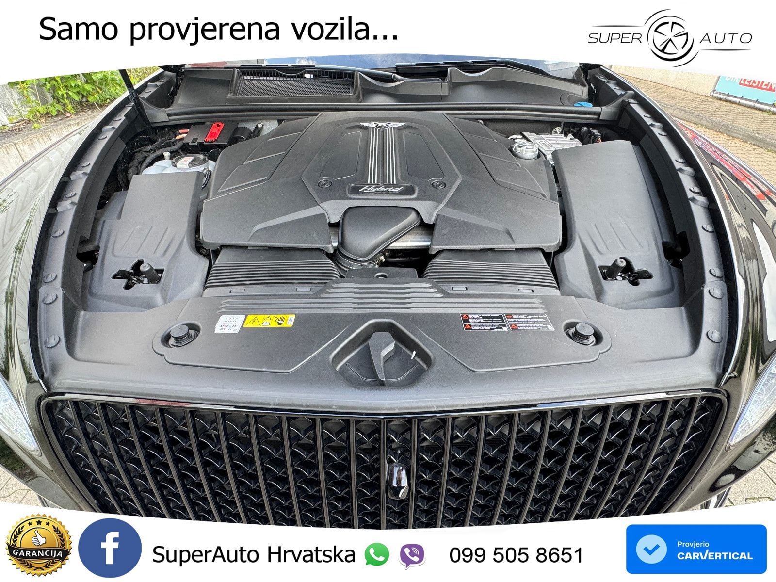 Bentley Bentayga 3.0 V6 TFSi (462 KS) AWD Automatic LED+GR SJED+ACC