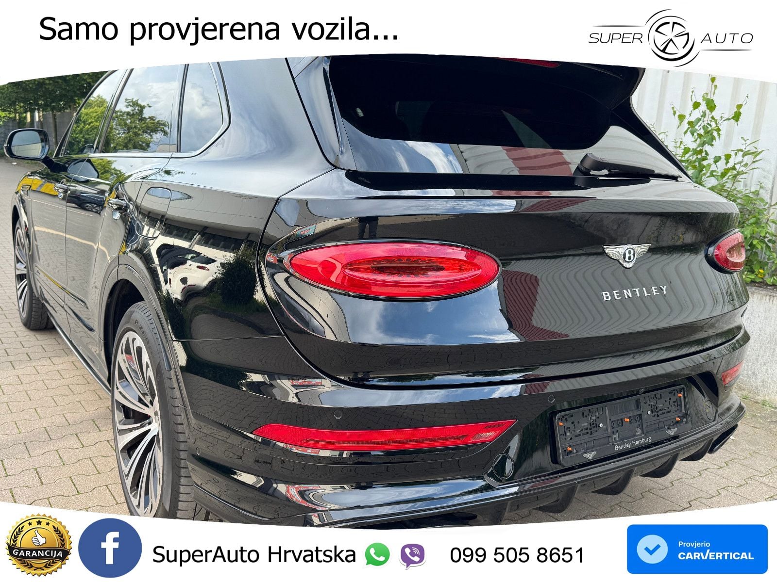 Bentley Bentayga 3.0 V6 TFSi (462 KS) AWD Automatic LED+GR SJED+ACC