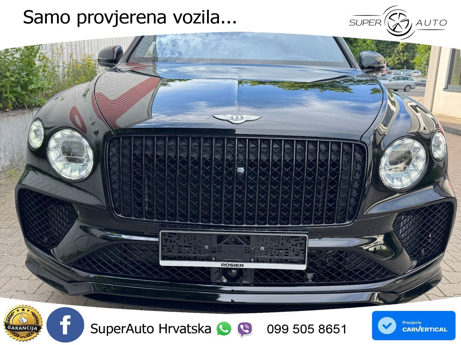 Bentley Bentayga 3.0 V6 TFSi (462 KS) AWD Automatic LED+GR SJED+ACC