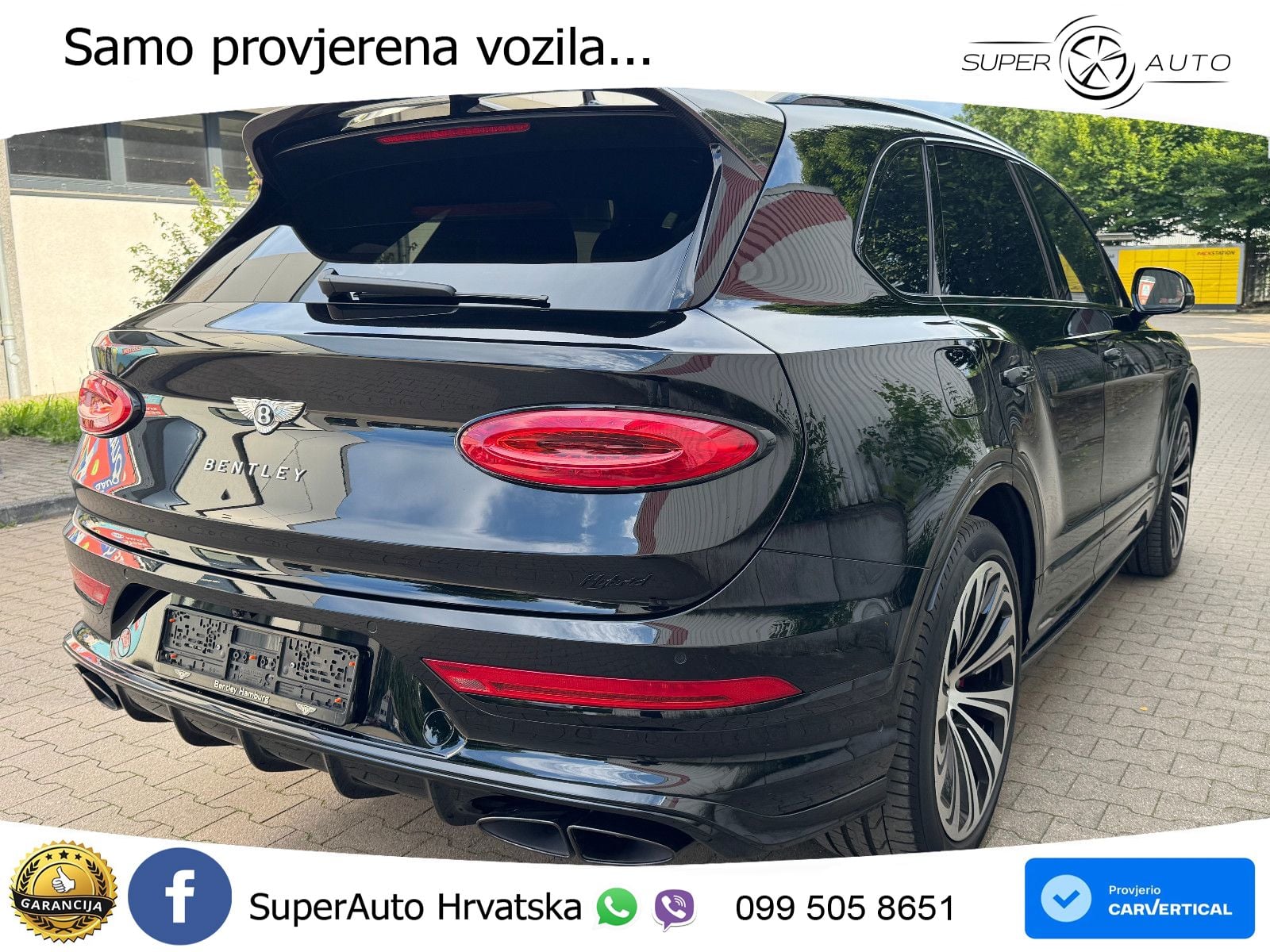 Bentley Bentayga 3.0 V6 TFSi (462 KS) AWD Automatic LED+GR SJED+ACC