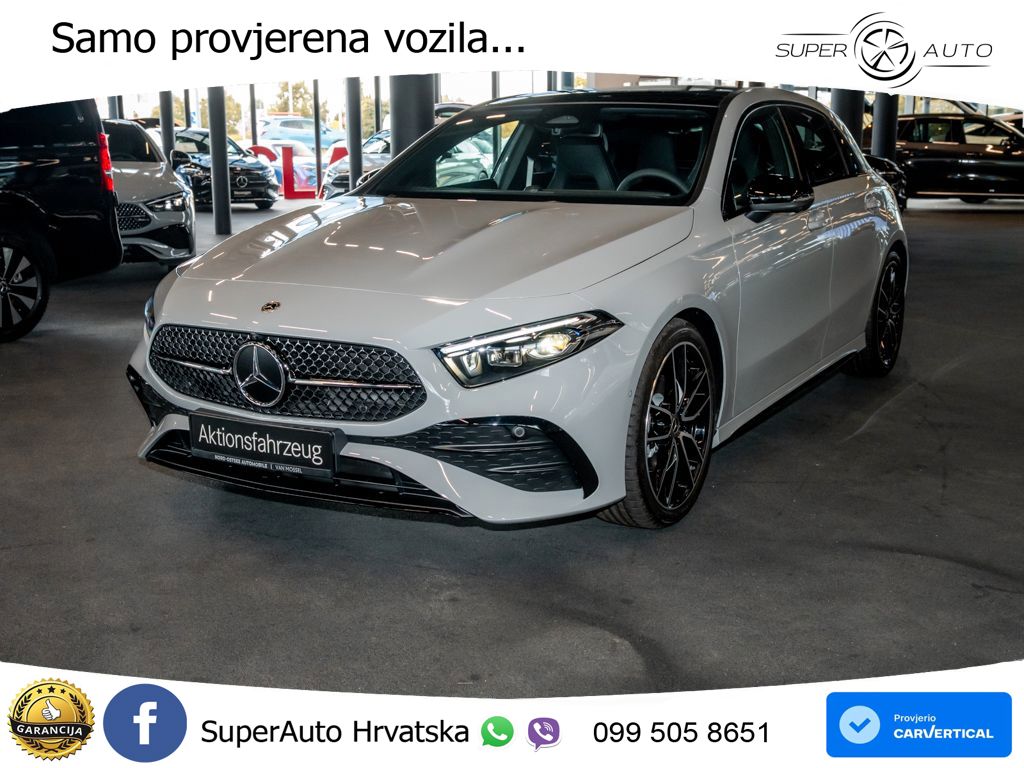 Mercedes-Benz A 200d 8G-DCT AMG ACC+GR SJED+360+PANO