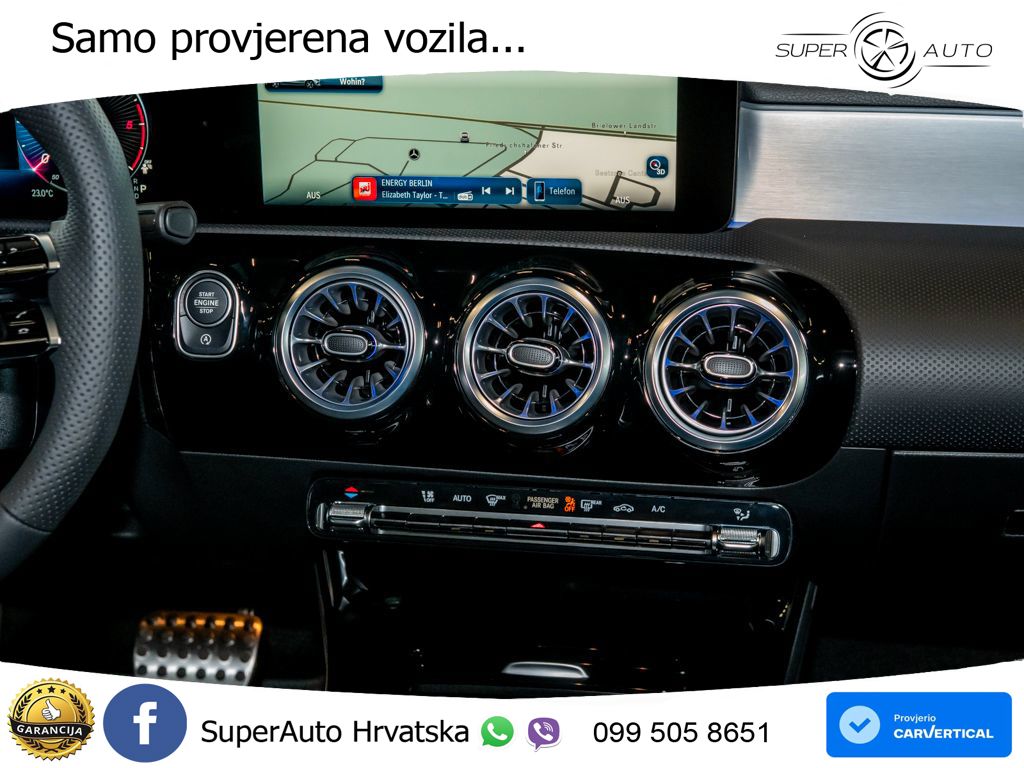 Mercedes-Benz A 200d 8G-DCT AMG ACC+GR SJED+360+PANO
