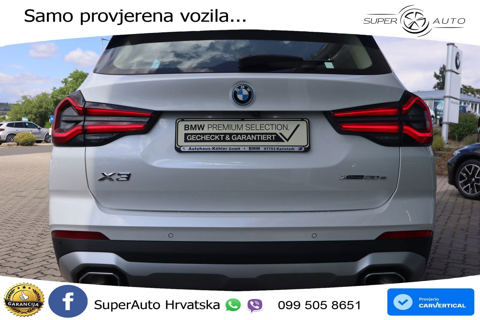 BMW X3 30e xDrive Steptronic