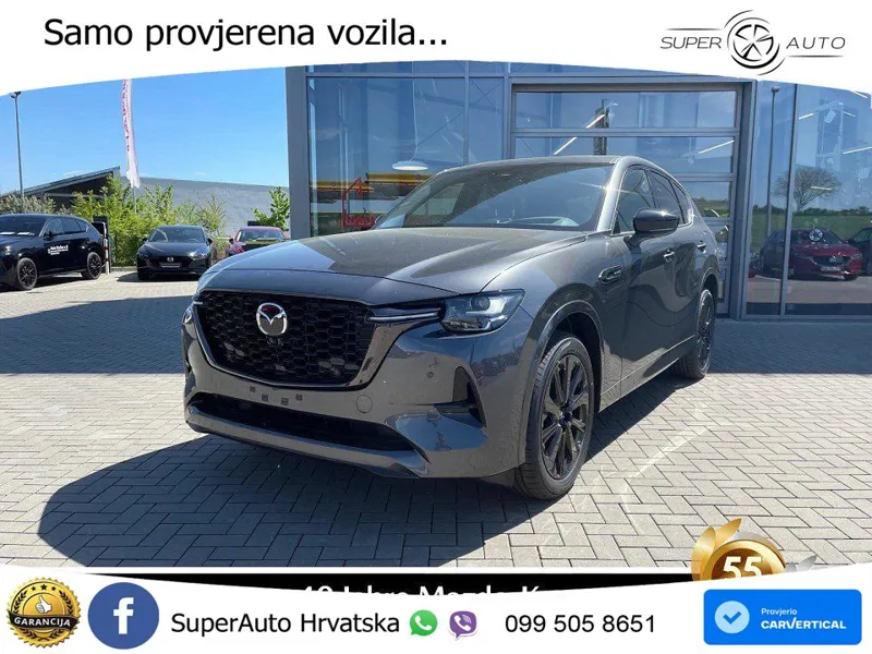 Mazda CX-60 3.3 e-Skyactiv D (254 KS) AWD Automatic MATRIX+GR SJED+KAM