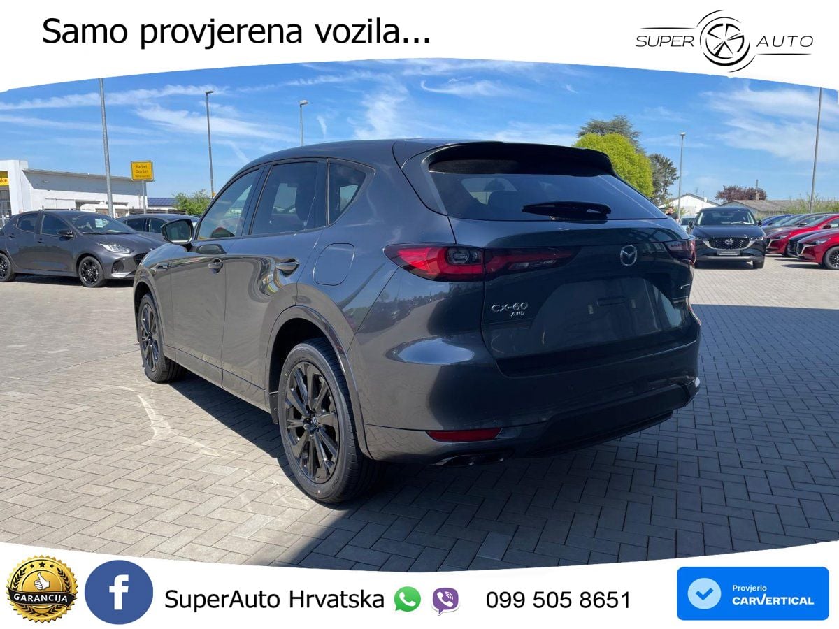 Mazda CX-60 3.3 e-Skyactiv D (254 KS) AWD Automatic MATRIX+GR SJED+KAM