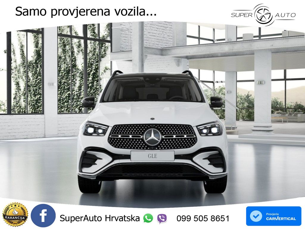 Mercedes GLE 350de (333 KS) 4MATIC 9G-TRONIC AMG ZRAČNI+ACC+GR SJED+360+PANO