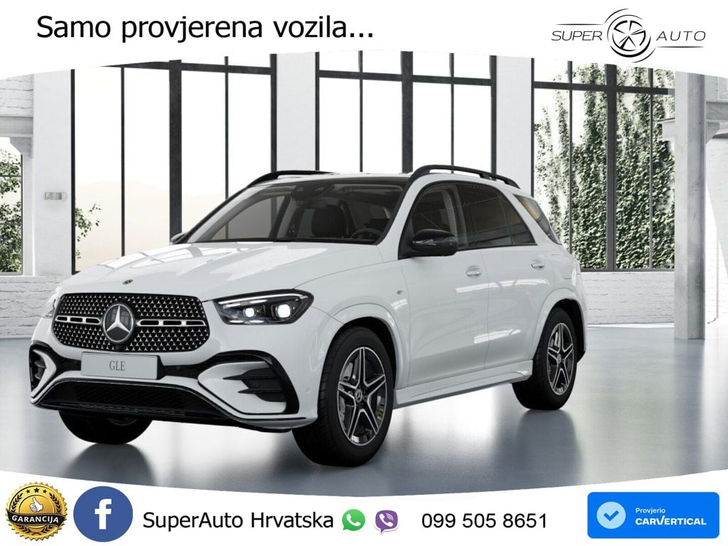 Mercedes GLE 350de (333 KS) 4MATIC 9G-TRONIC AMG ZRAČNI+ACC+GR SJED+360+PANO