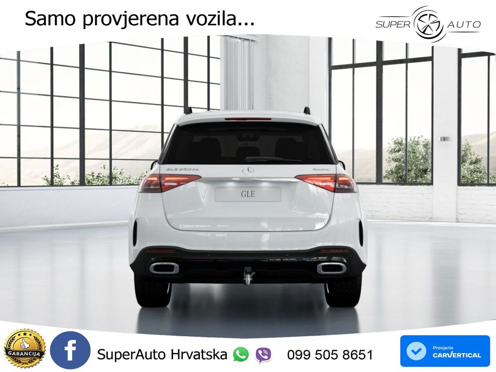 Mercedes GLE 350de (333 KS) 4MATIC 9G-TRONIC AMG ZRAČNI+ACC+GR SJED+360+PANO