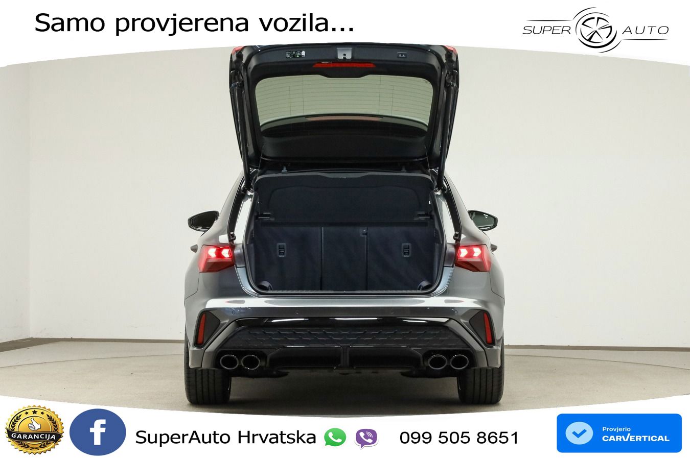 Audi S3 2.0 TFSI (333 KS) quattro S tronic MATRIX+GR SJED+KAM