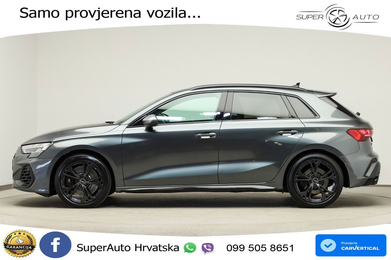 Audi S3 2.0 TFSI (333 KS) quattro S tronic MATRIX+GR SJED+KAM
